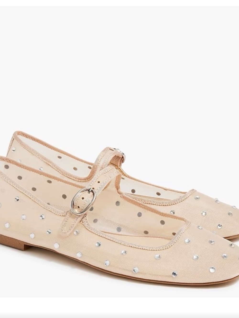 Jcrew nude flats